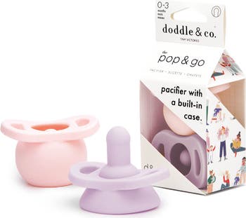 2-Pack Pop & Go Pacifier Set
