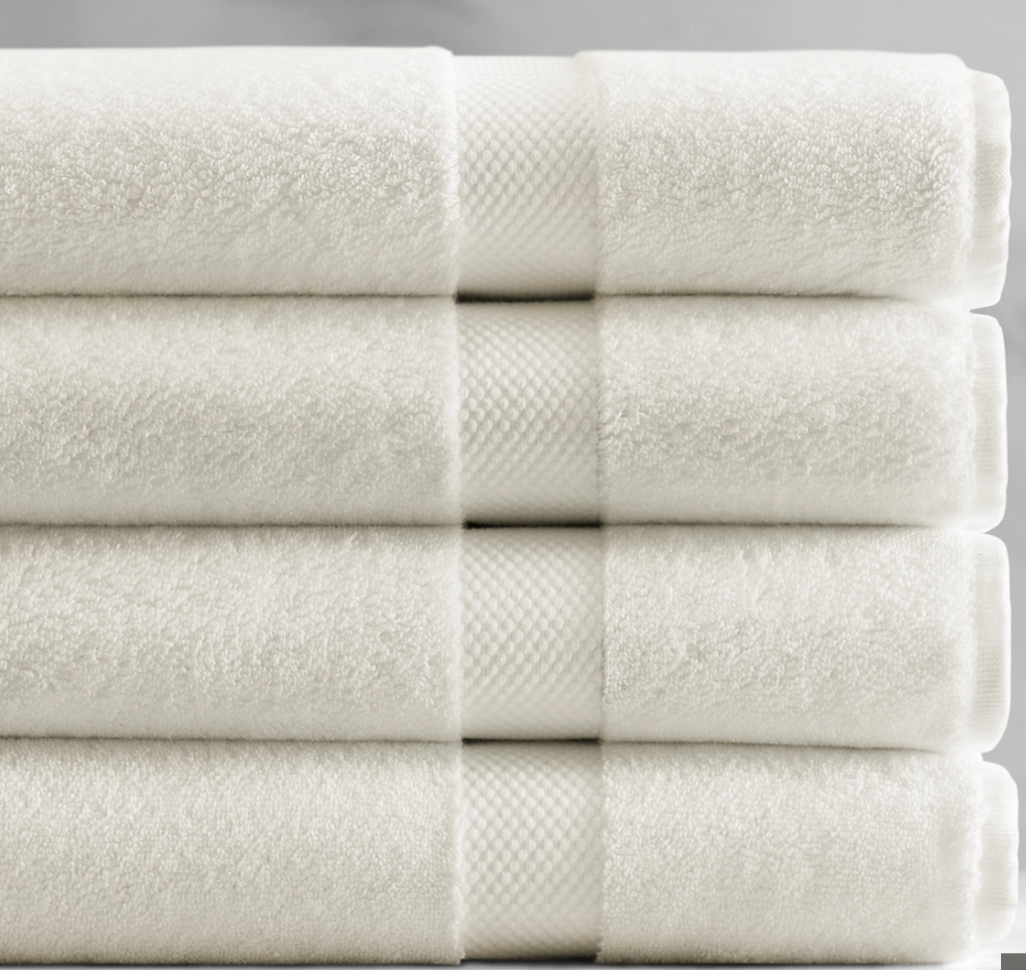 802-Gram Turkish Cotton Hand Towel, Natural