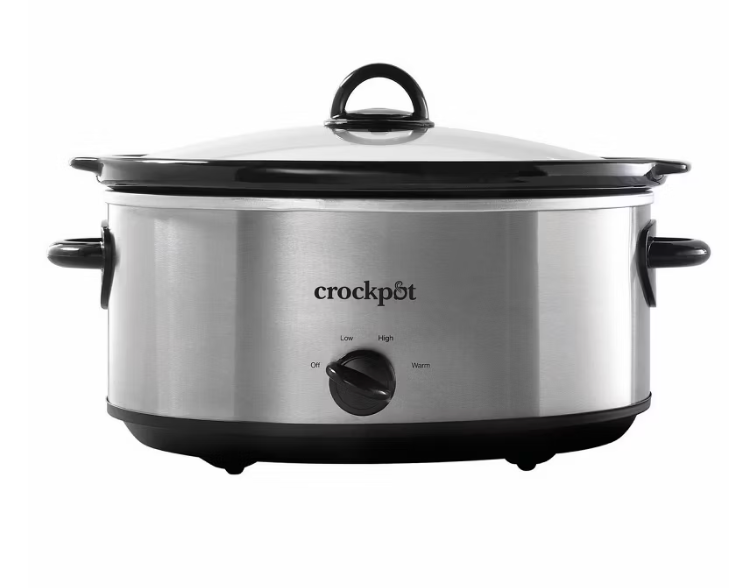 Crock-Pot 7qt Manual Slow Cooker - Stainless Steel
