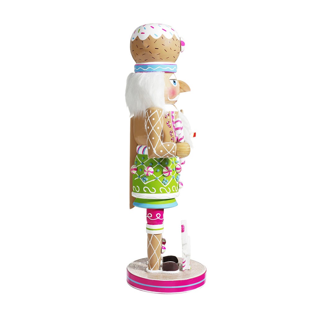 Wooden Gingerbread Nutcracker