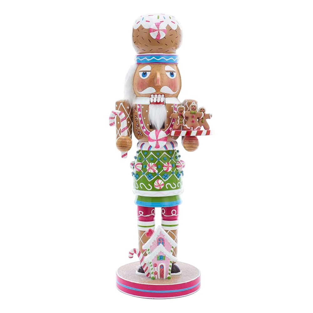 Wooden Gingerbread Nutcracker