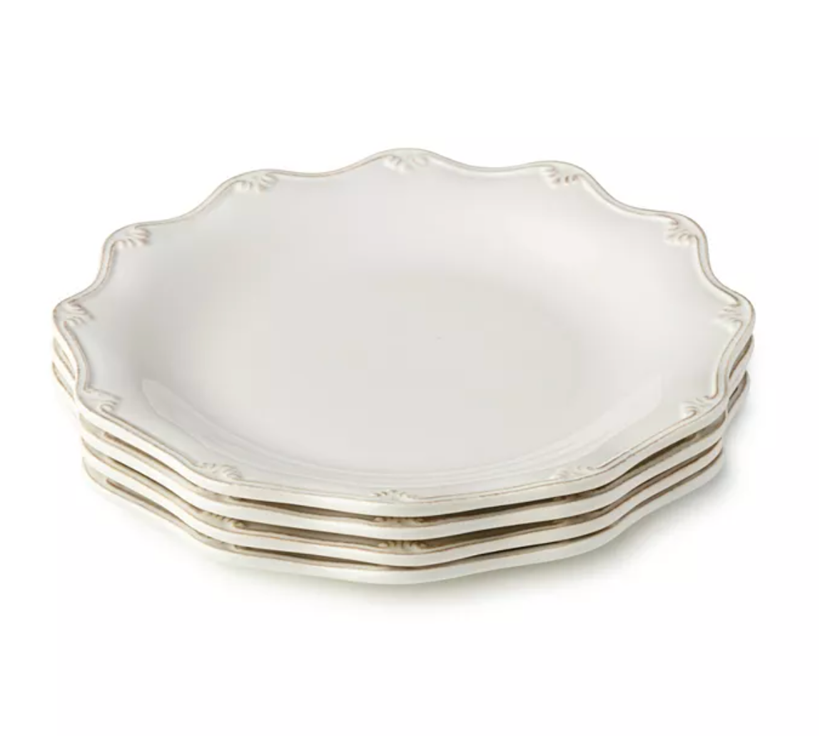 (Certified InternationalHeritage Scroll Dinner Plates, Set of 4 (THESE GO ON SALE ALL THE TIME)