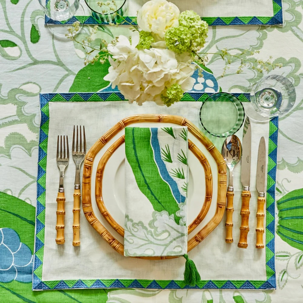 Christopher Farr Cloth Tablecloth, Placemats & Napkins Set