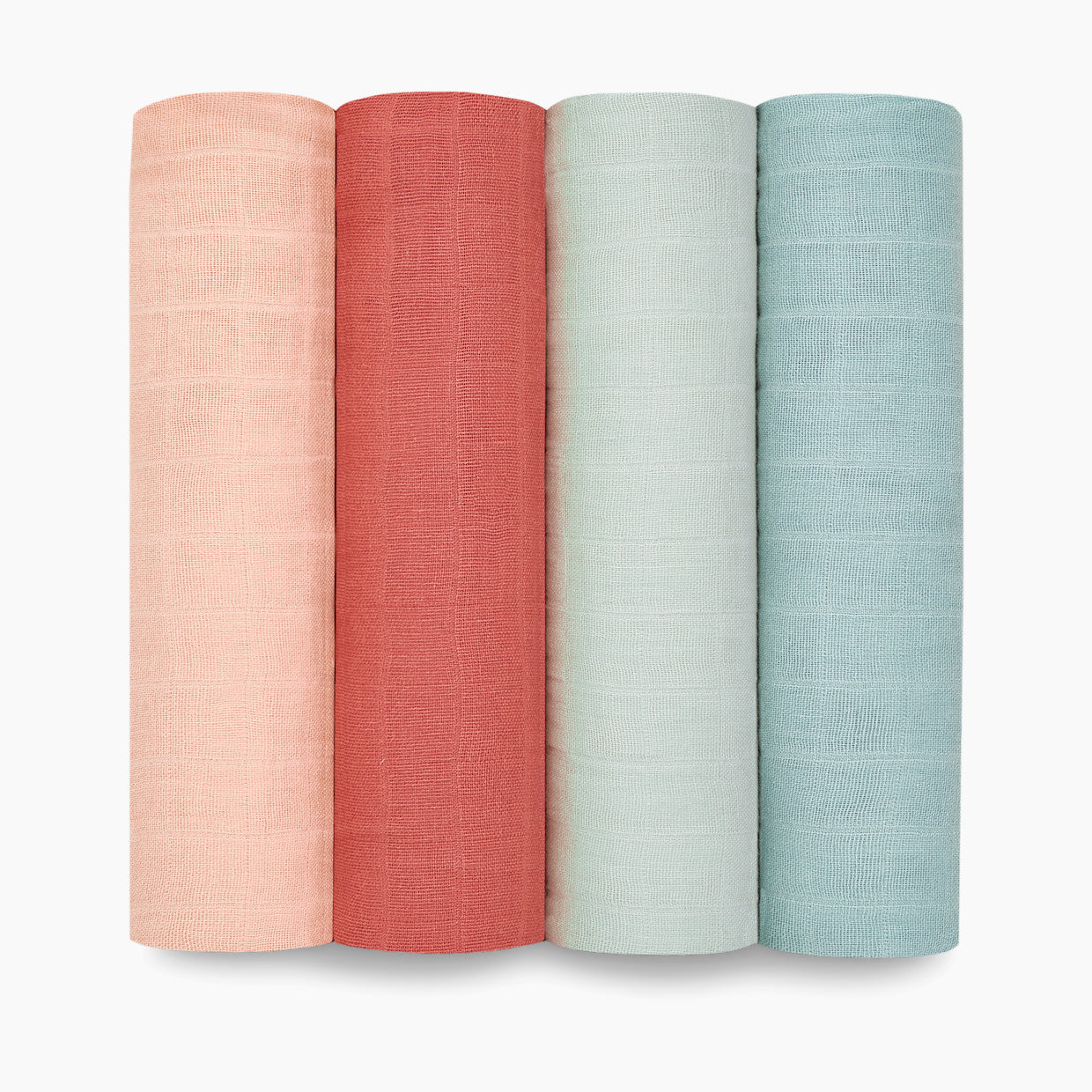 Aden + AnaisCotton Muslin Swaddle 4-Pack (earthly color)