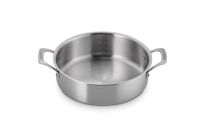 Essential Stainless Steel Rondeau Pan, 4 qt.