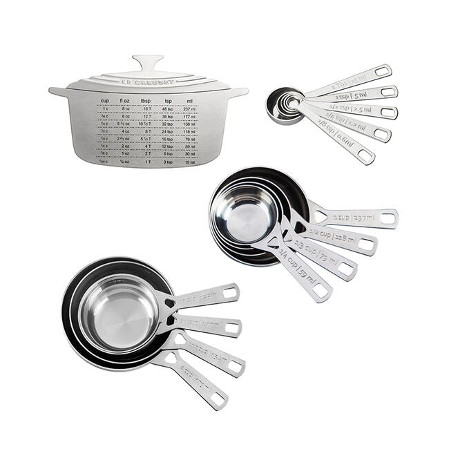 14-Piece Measuring Set, Stainless Steel
