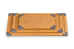 Le Creuset Set of 3 Paper Fiber Cutting Boards, , Oyster
