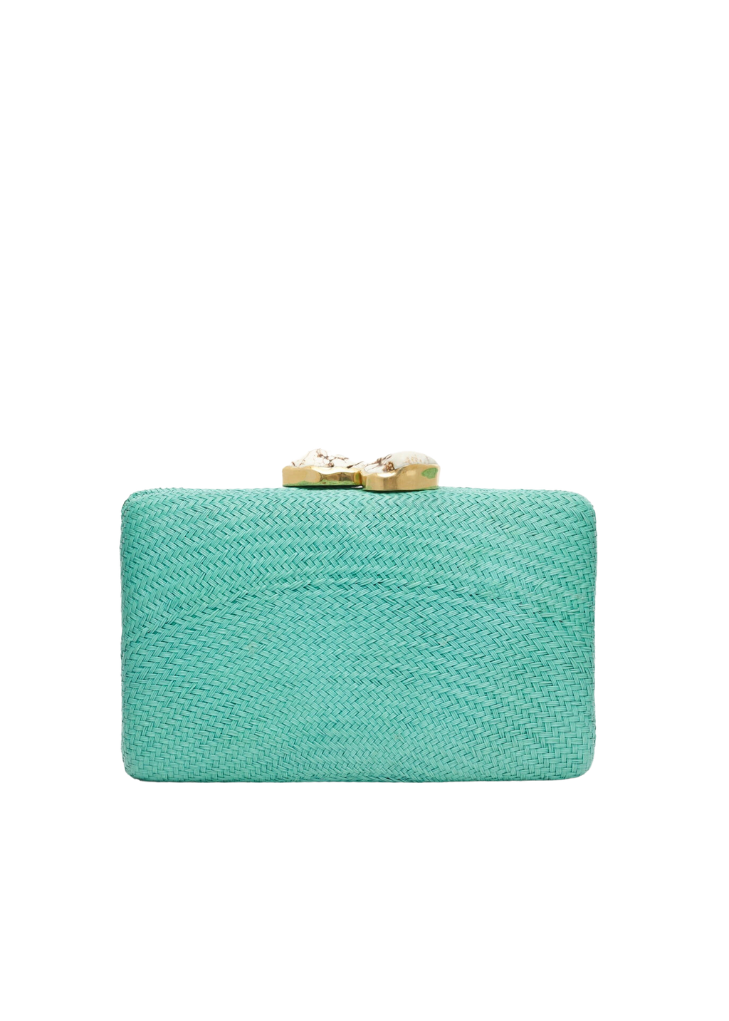Jen Clutch with White Stone