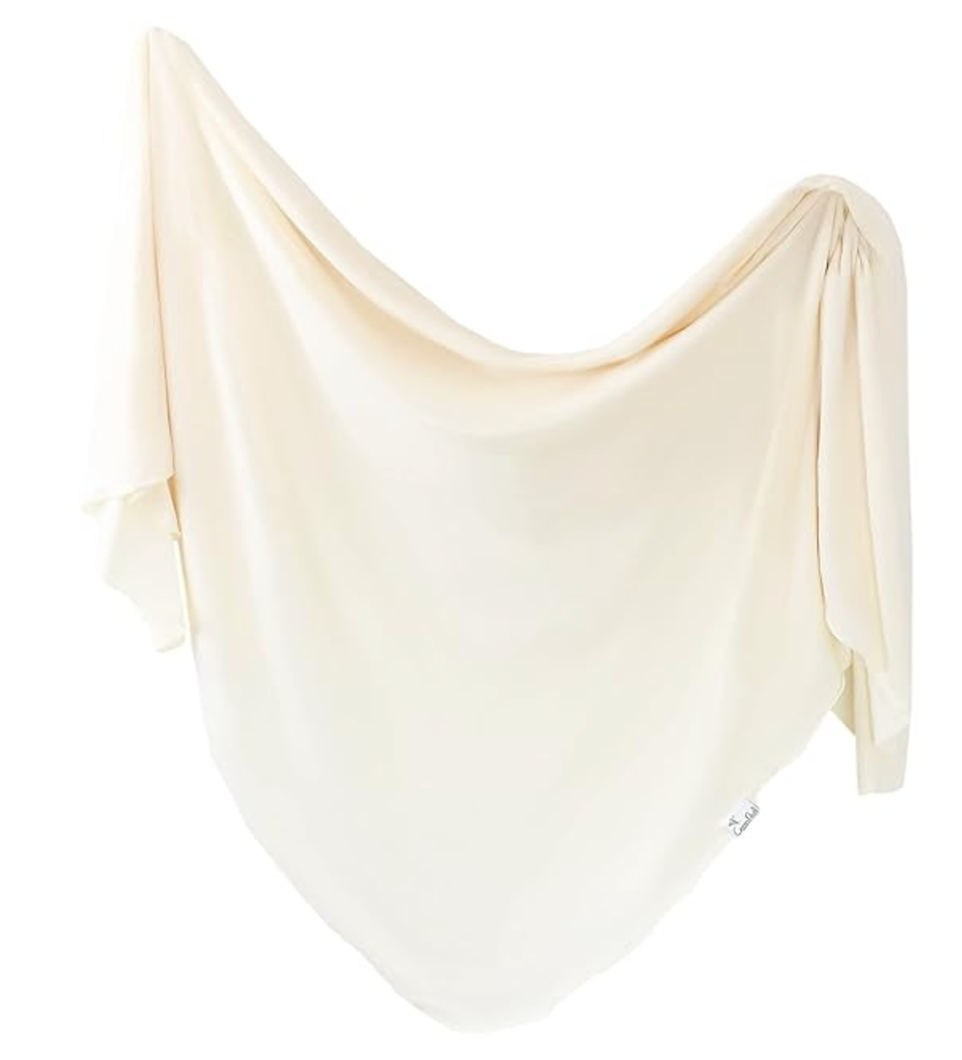 Copper Pearl Baby Swaddle Blanket - Premium Knit Baby Blanket