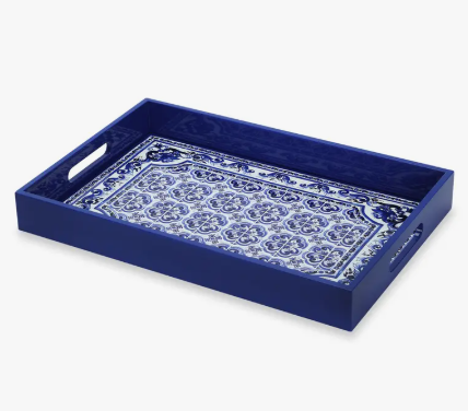 Carretto Rectangular Wood Tray