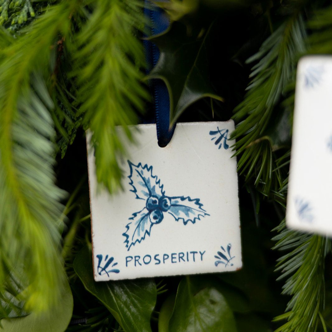 Mini Delft Charms in Blue