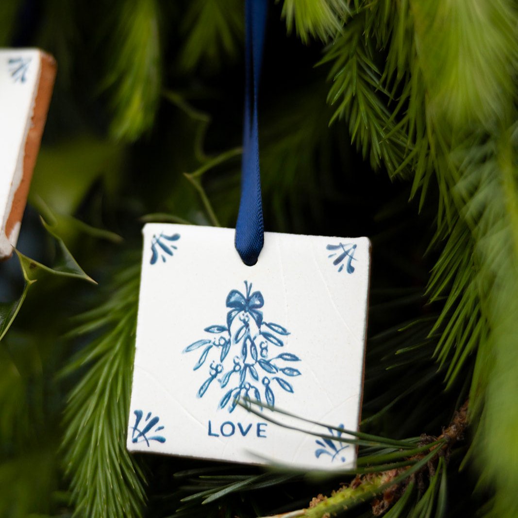 Mini Delft Charms in Blue