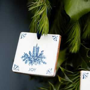 Mini Delft Charms in Blue