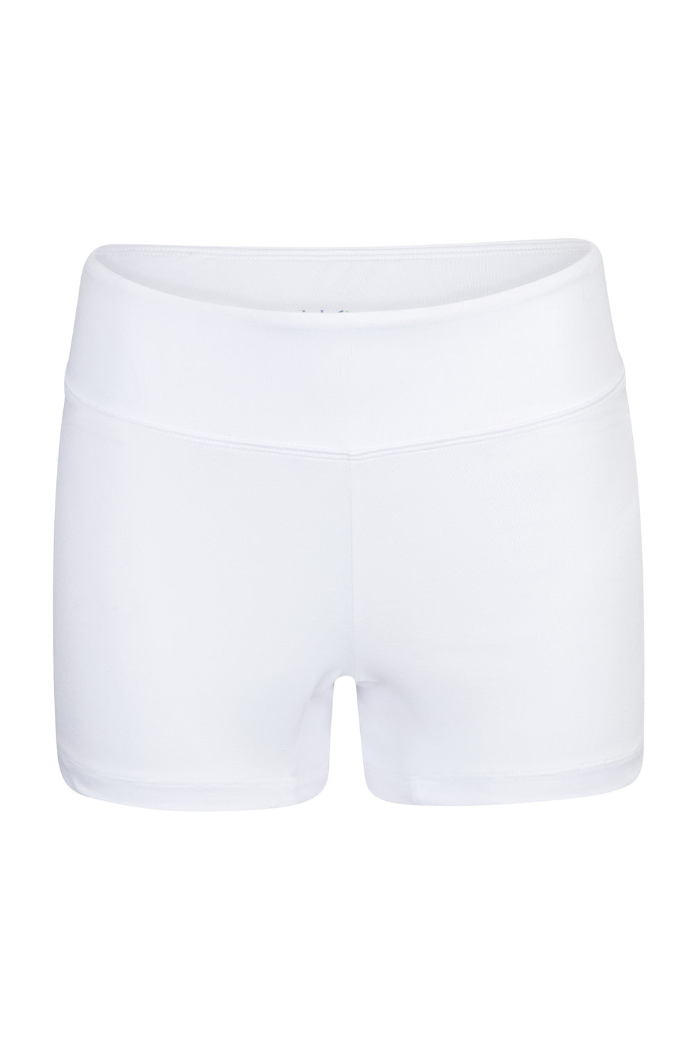 Women's White Compression Shorts