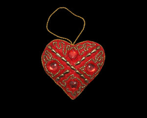 Red Heart Ornament