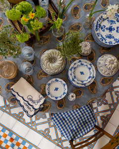 Gloria Porcelain Bread Plate in Blue