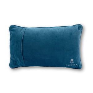 Caddie Issues Needlepoint Pillow - velvet back