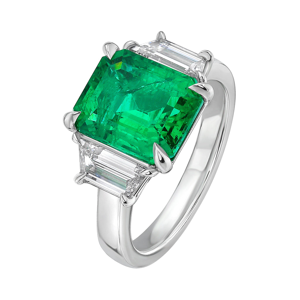 Calliope Emerald Ring - Jewelry - RUCHI New York