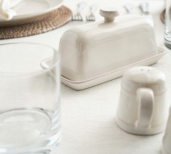 Cambria Stoneware Butter Dish