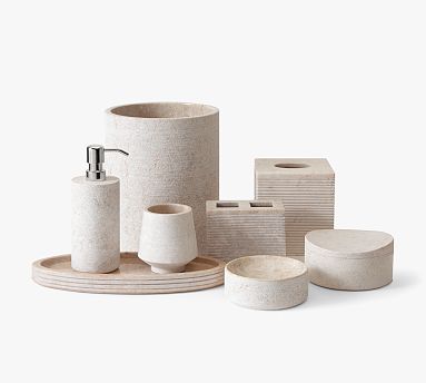 Camilo Limestone Bathroom Accessories