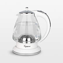 Capresso ® H20 White Electric Glass Tea Kettle
