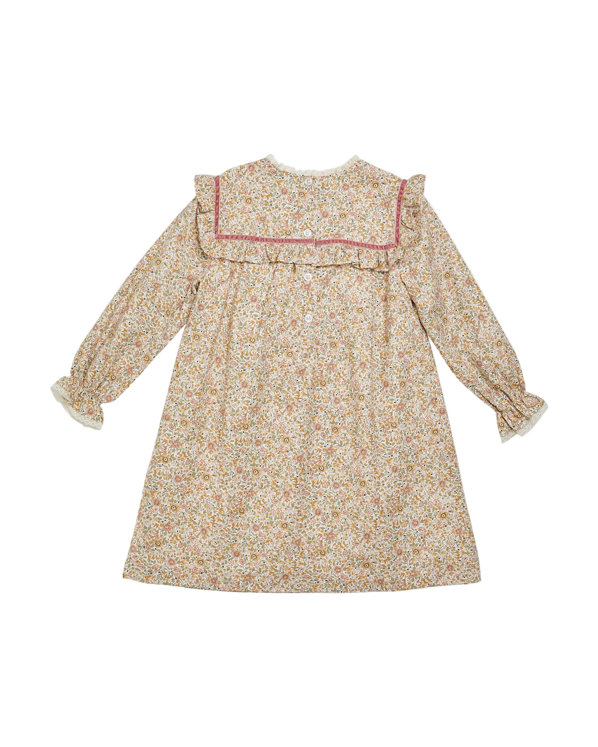 Capucine Dress Pink/Khaki Floral
