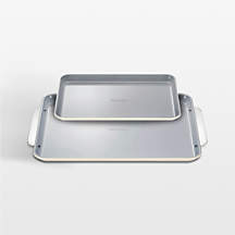 Caraway ® Cream Ceramic Non-Stick 2-Piece Baking Sheet Duo