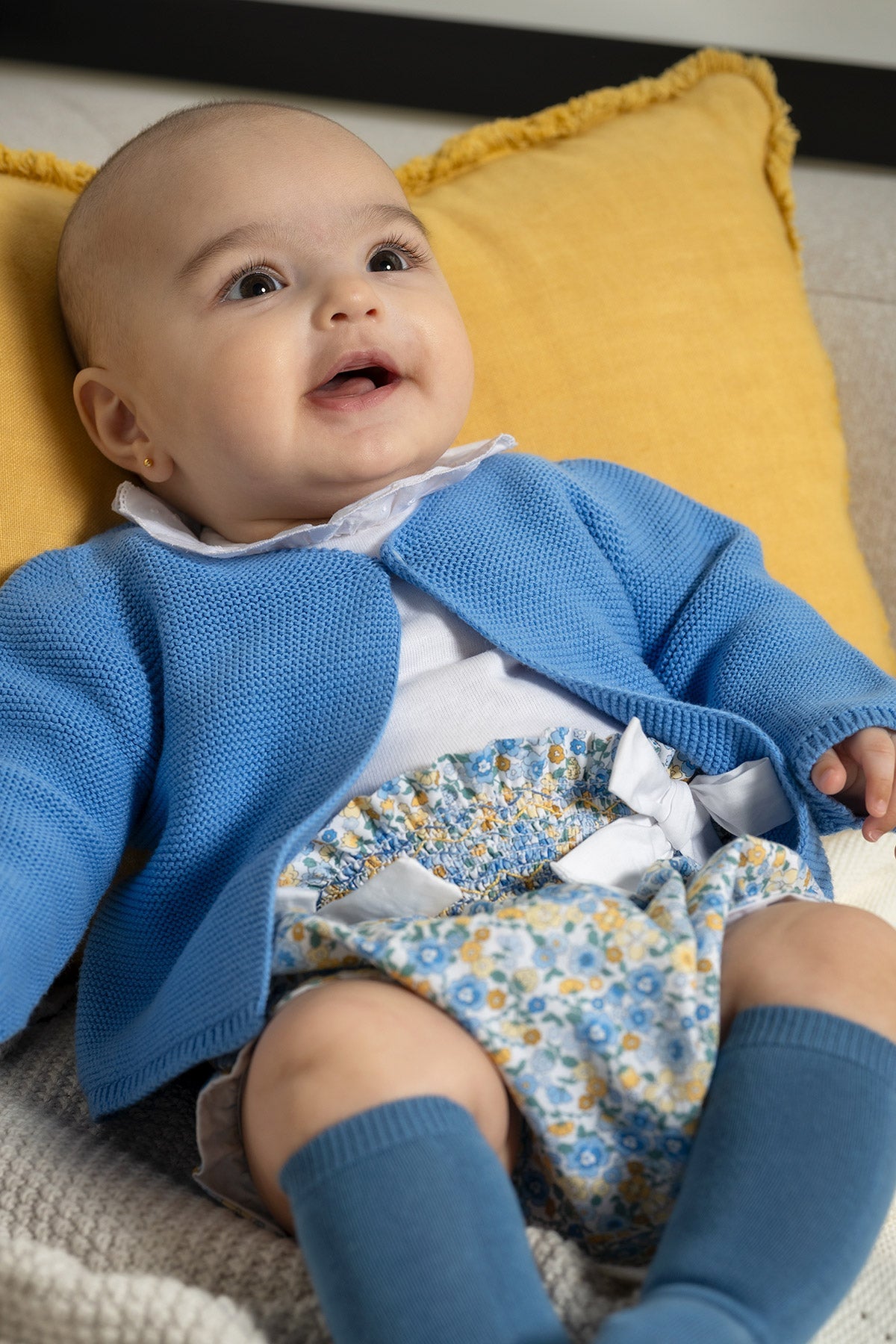 Raphaelle Cardigan in Morning Blue