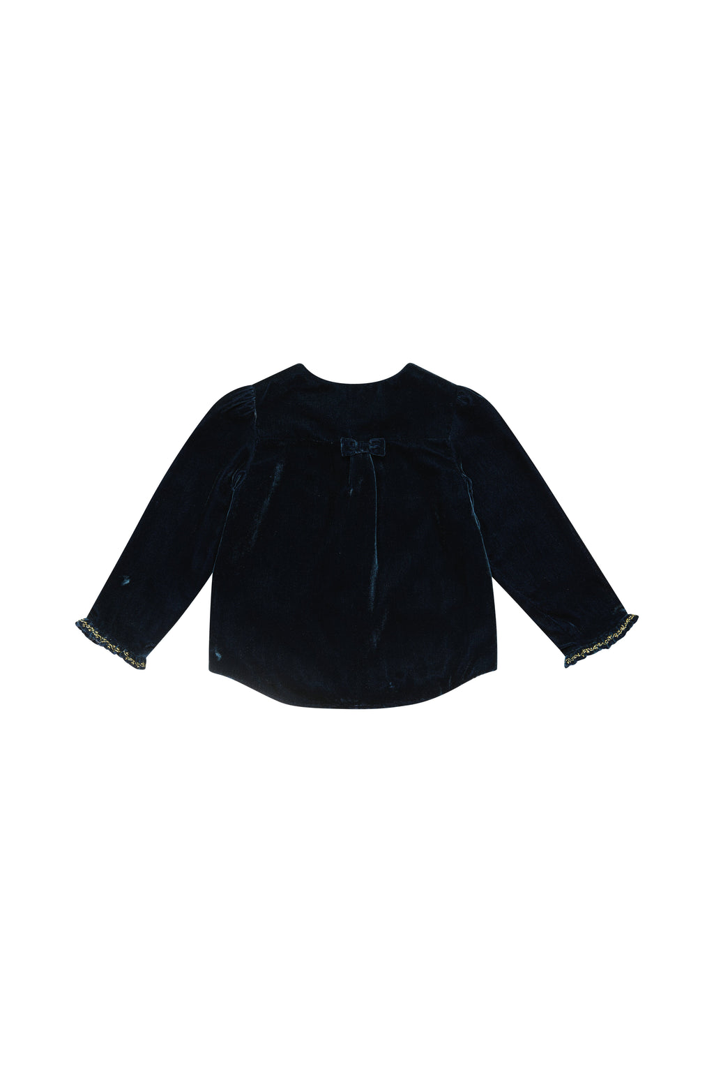 Vendôme Jacket in Navy Smocked