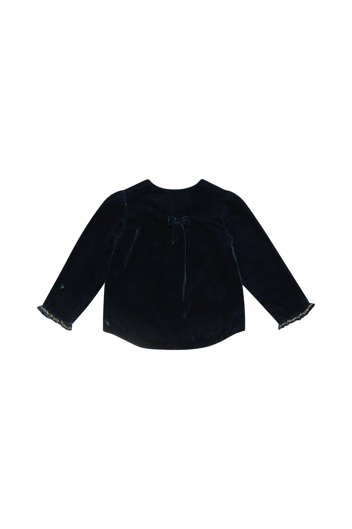 Vendôme Jacket in Navy Smocked