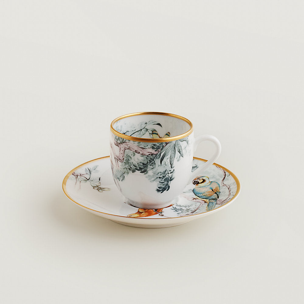Carnets d’Equateur coffee cup and saucer