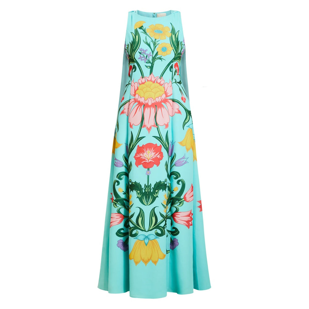 Cartagena Cape Gown in San Juan Garden