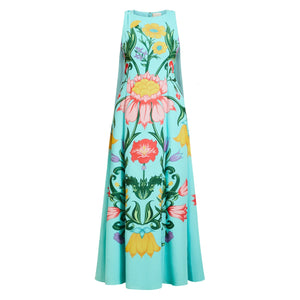 Cartagena Cape Gown in San Juan Garden