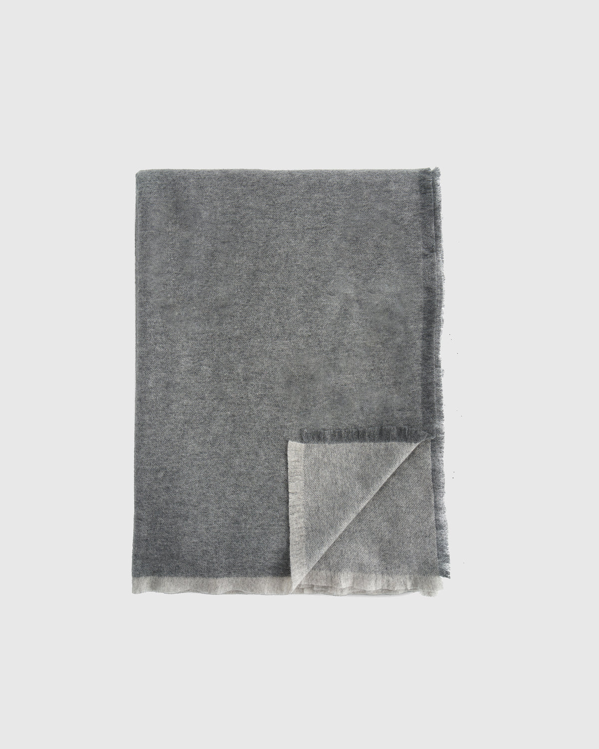 Cashmere Reversible Two Tone Throw