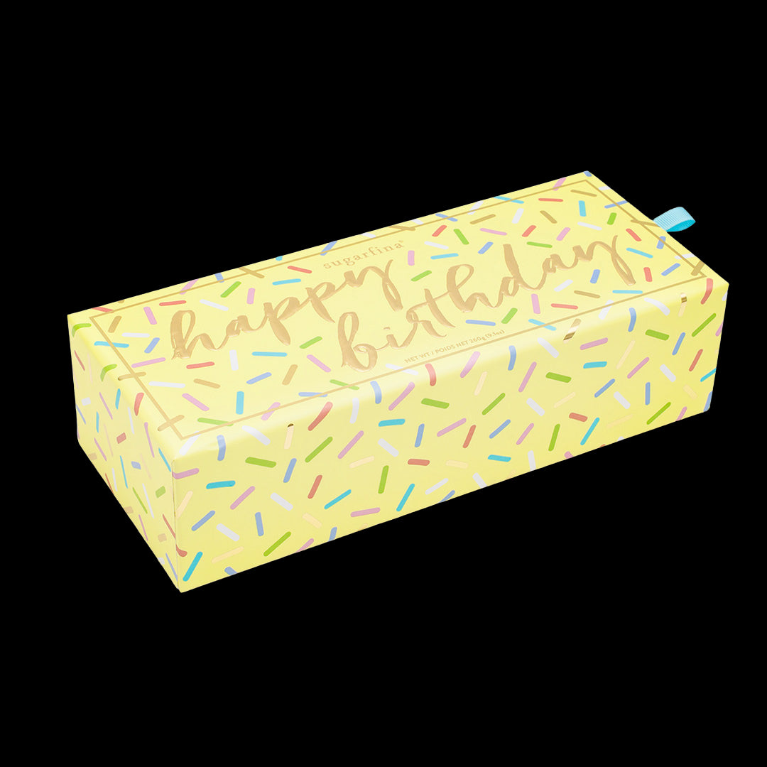 Happy Birthday 3 Piece Preset Candy Bento Box