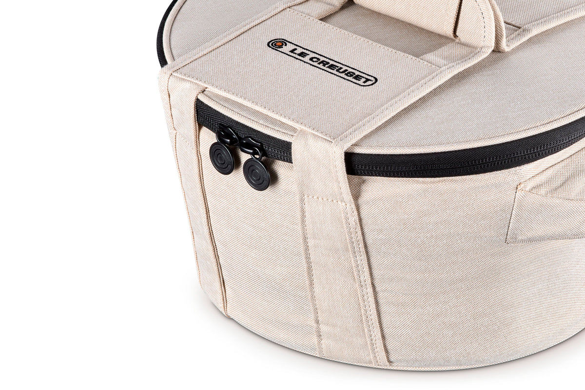 Le Creuset Round Dutch Oven Tote Bag, , Ecru