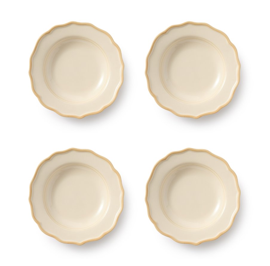 Colette Set-of-Four Ceramic Pasta Bowls
