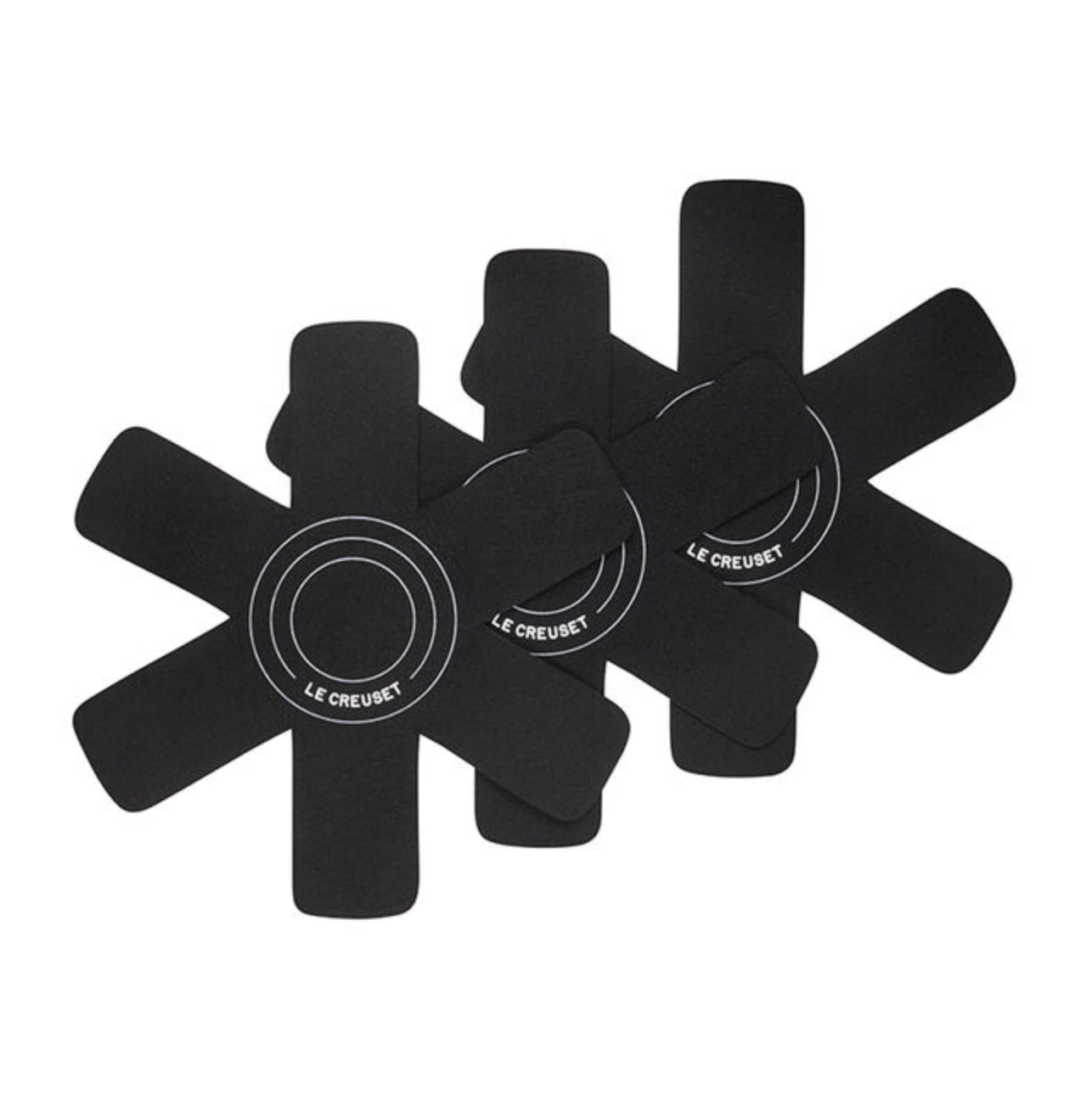 Cookware Protectors, Set of 3 / Black