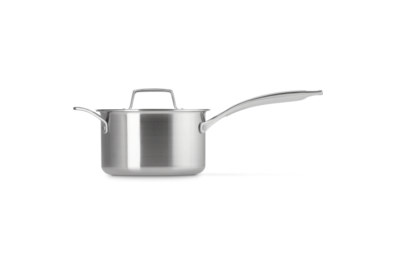 Essential Stainless Steel Saucepan, 3 qt.