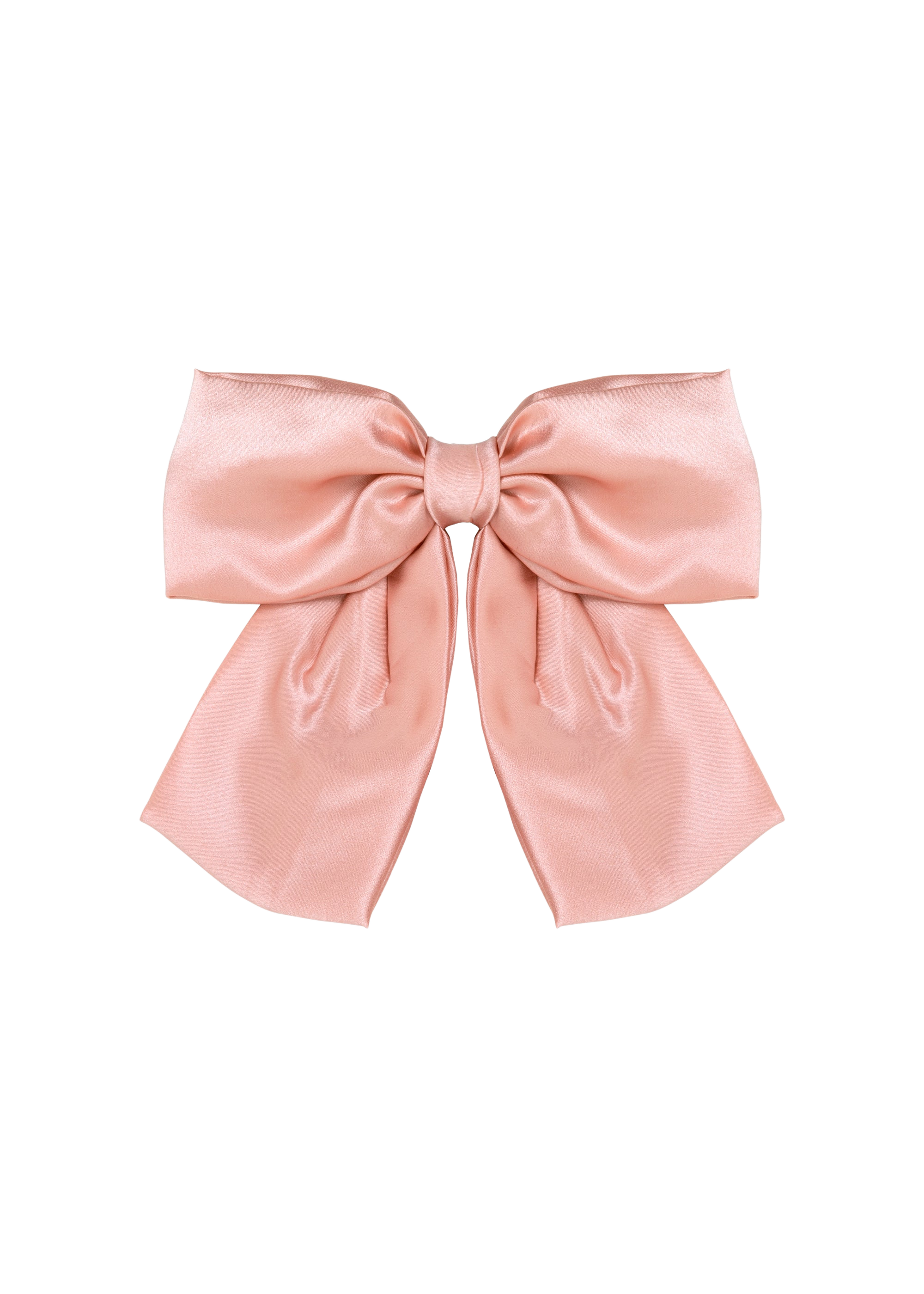 Tilly Bow Barrette in Peony