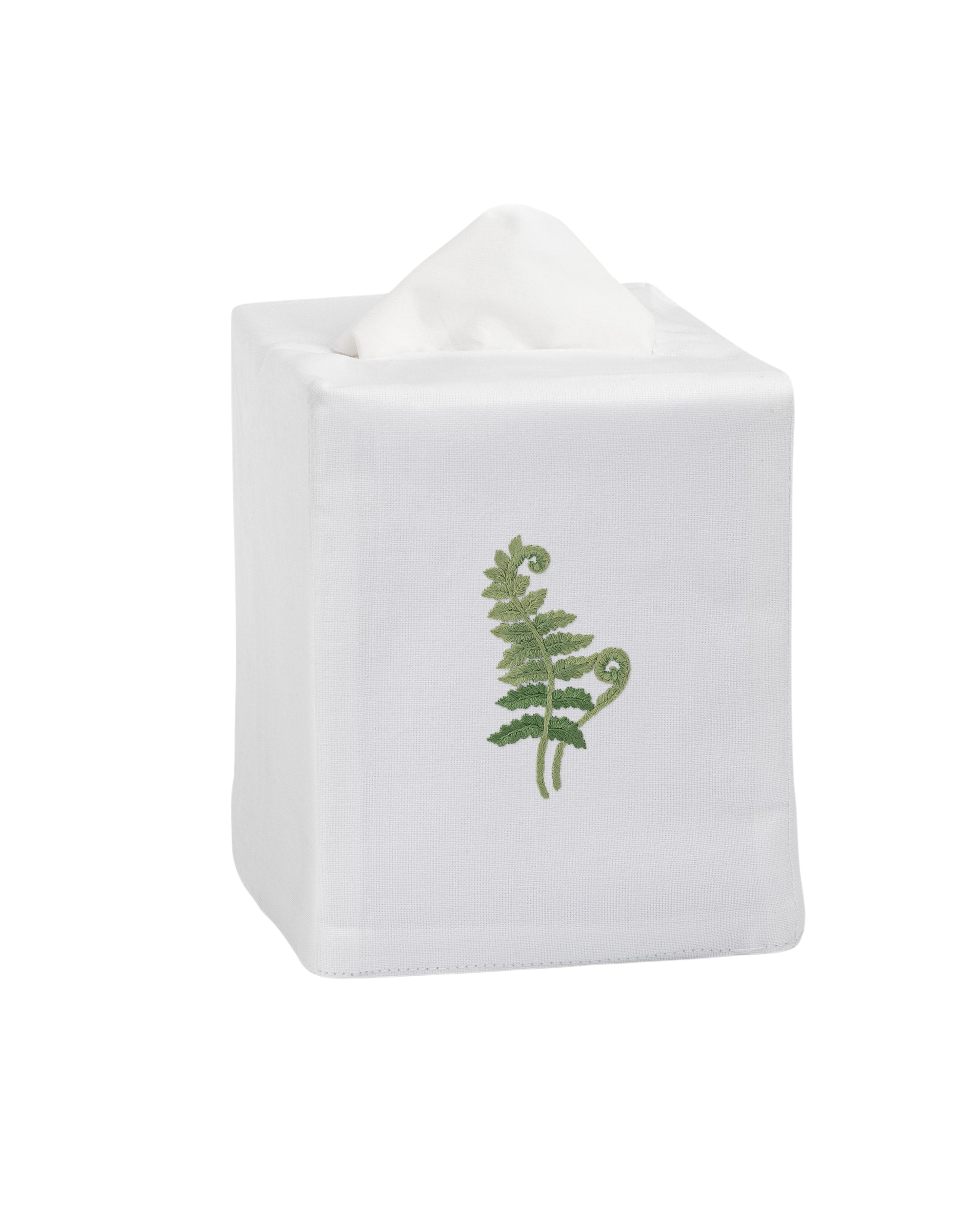 Fern Fronds Tissue Box Cover