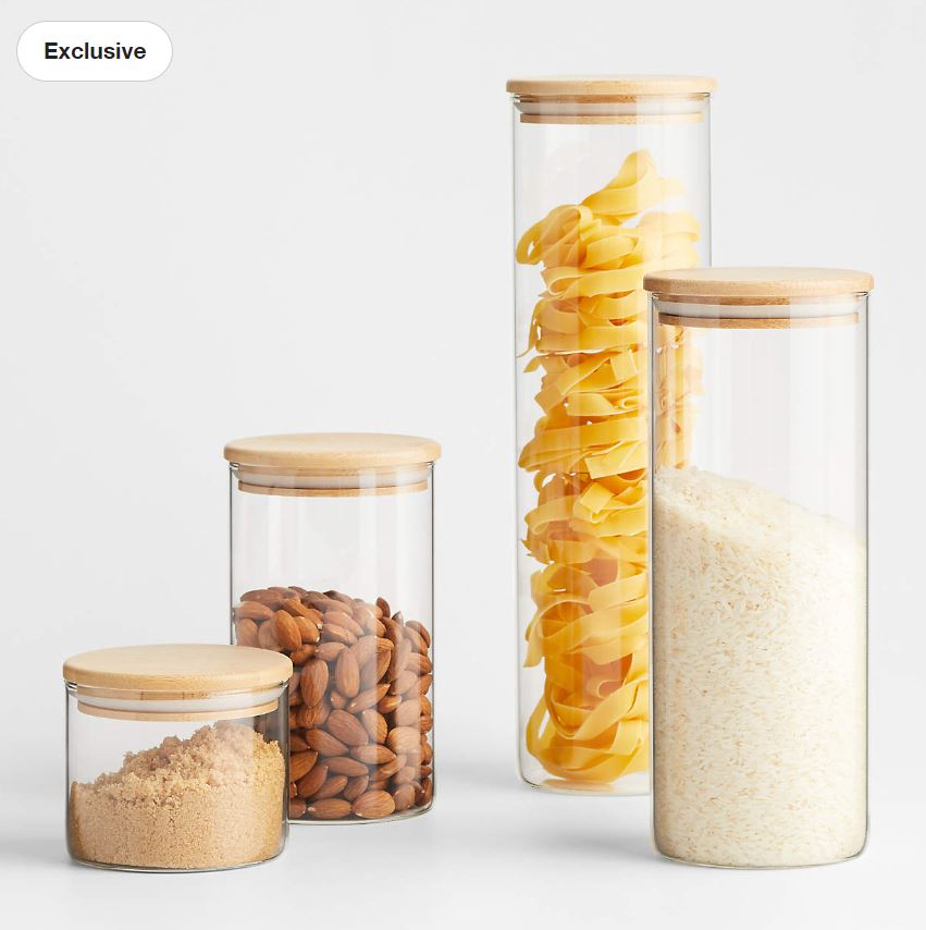 Bamboo Complete Canister Set
