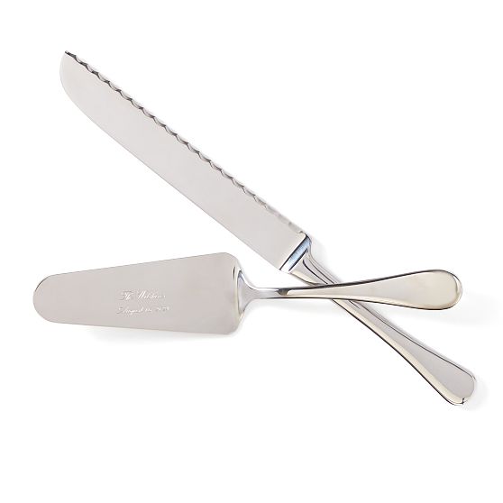 Celebration Engraved Cake Serving Set