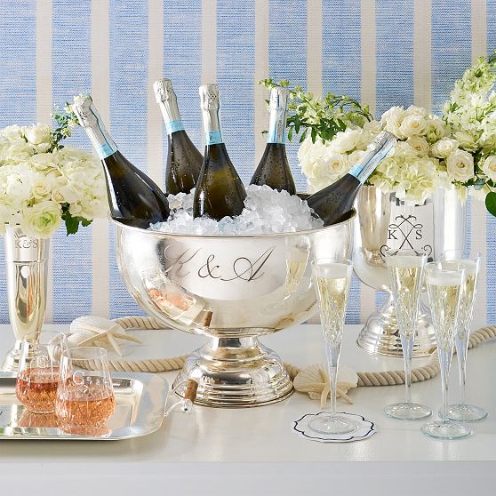 CELEBRATION WINE BOWL ("Ulane" cursive)