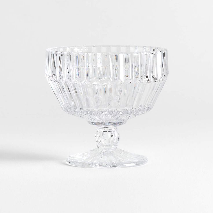 Archie 10-oz. Glass Footed Bowl