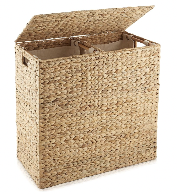 2-Section Laundry Hamper