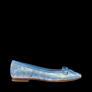 OTM Exclusive: The Pointe in Riley Sheehey Blue Floral Satin
