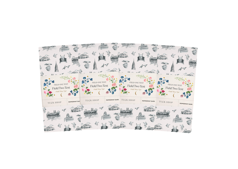 OTM Exclusive: Set of Personalized New York Peppermint Bark Bars