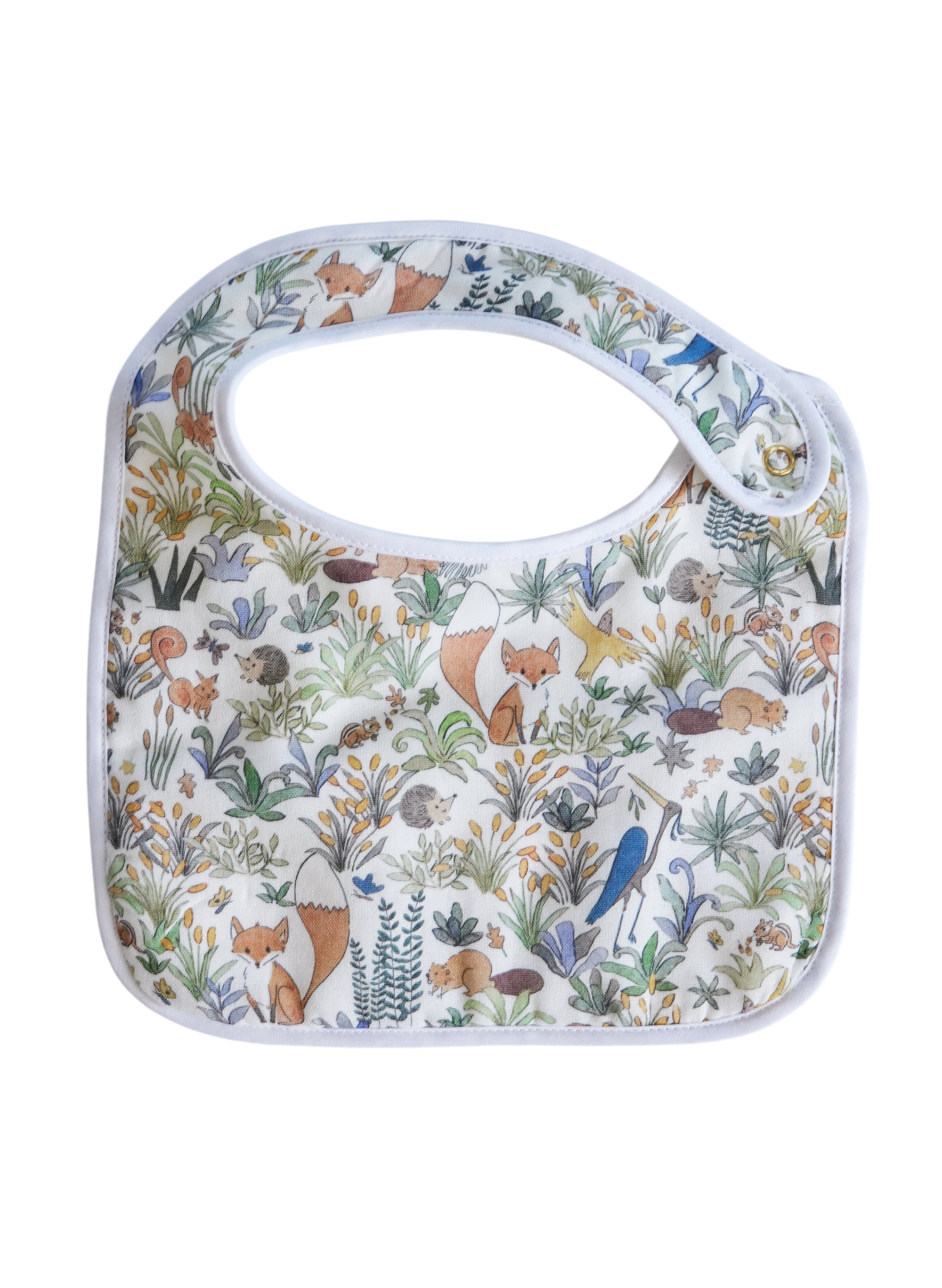 Foxy Forest Bib