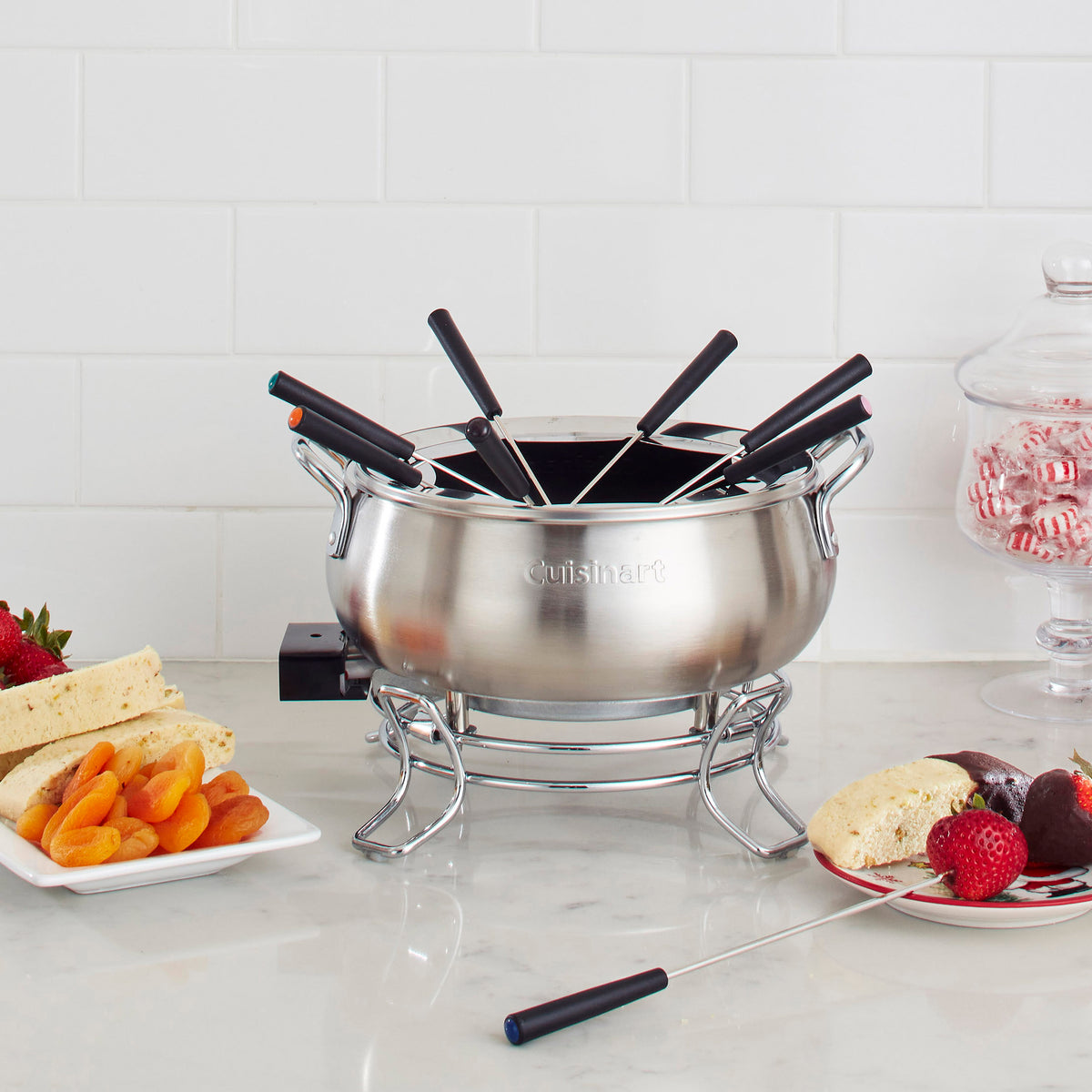 3-Quart Electric Fondue Set
